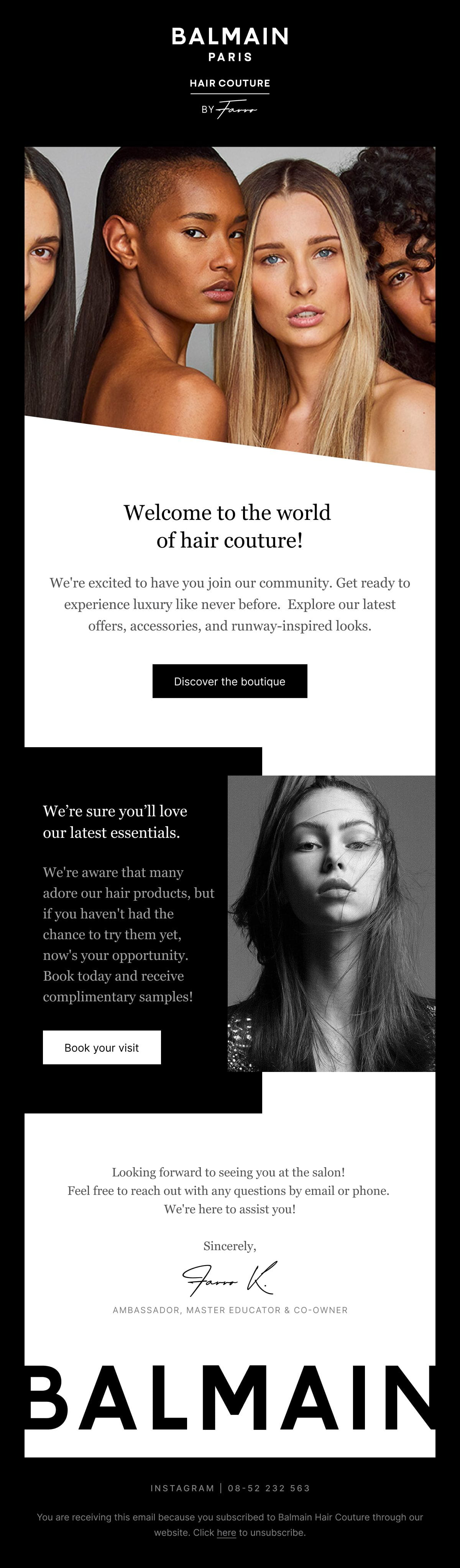 Balmain Hair Couture